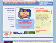 Tablet Screenshot of delavska-participacija.com